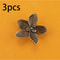 Golden Flower Cabinet Knobs Petal Drawer Pulls For Dressers And Wardrobes 7