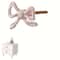 Pink Bow Metal Drawer Knobs For Cabinets And Dressers 0
