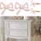 Pink Bow Metal Drawer Knobs For Cabinets And Dressers 4