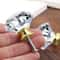 Crystal Glass Cabinet Knobs Diamond Drawer Handles 0
