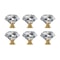 Crystal Glass Cabinet Knobs Diamond Drawer Handles 5