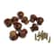 Round Wooden Cabinet Knobs for Drawers Cupboards and Dressers