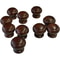 Round Wooden Cabinet Knobs for Drawers Cupboards and Dressers