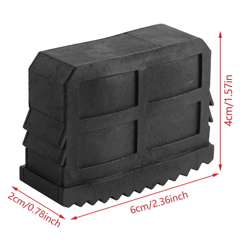 Anti Slip Rubber Step Ladder Feet Replacement Pad 5