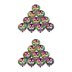 colorful crystal cabinet knobs pack glass drawer pulls