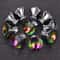 Colorful Crystal Cabinet Knobs Pack Glass Drawer Pulls