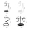 Iron Ice Cream Cone Holder Display Rack For Desserts And Parties 4