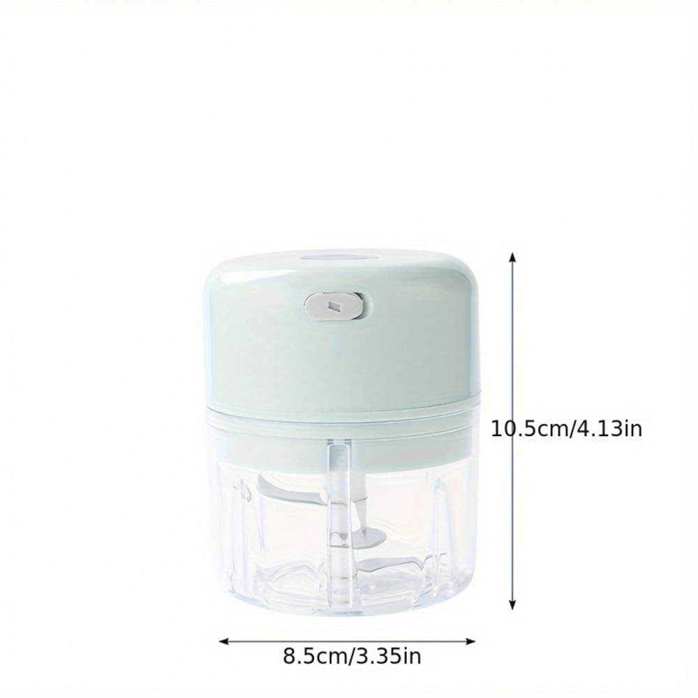 Electric Food Chopper USB Mini Garlic Masher Portable Meat Grinder For Easy Vegetable Chopping 4