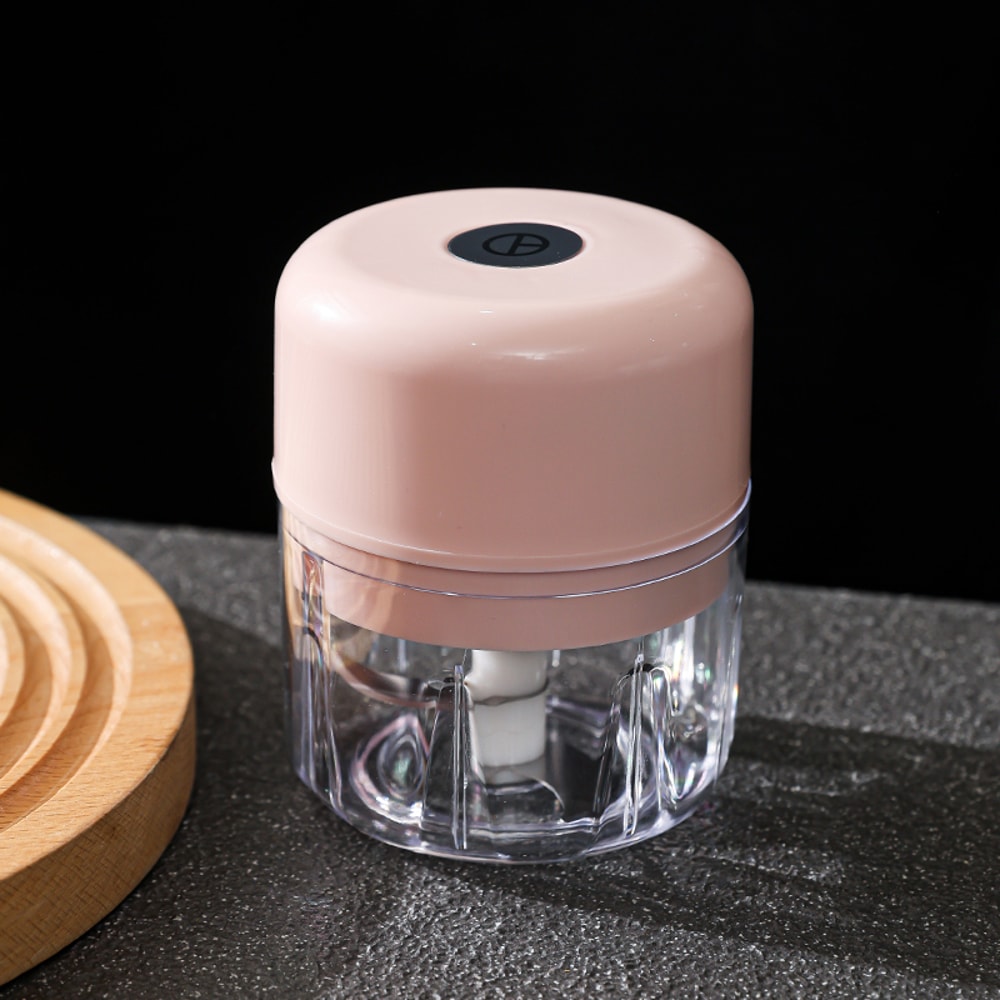 Electric Food Chopper USB Mini Garlic Masher Portable Meat Grinder For Easy Vegetable Chopping 6