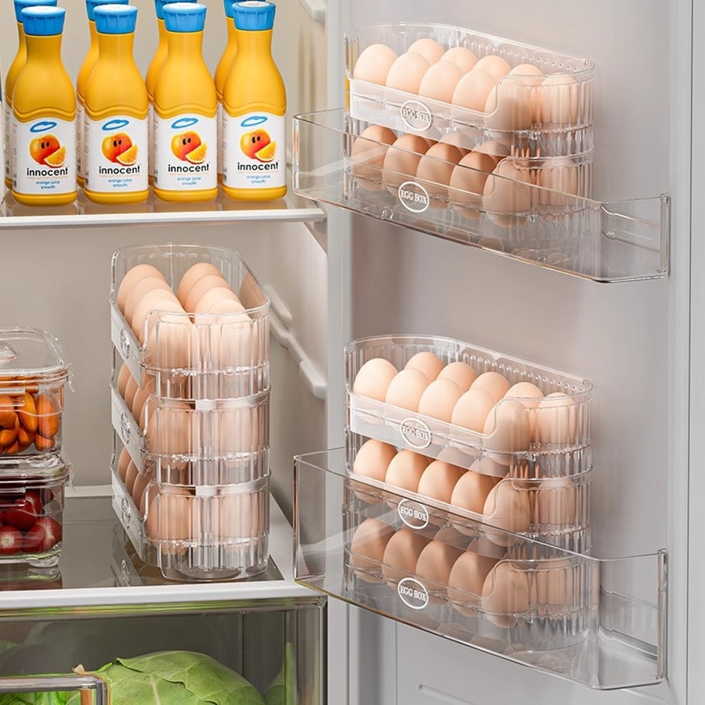 Saving Egg Organizer for Refrigerator