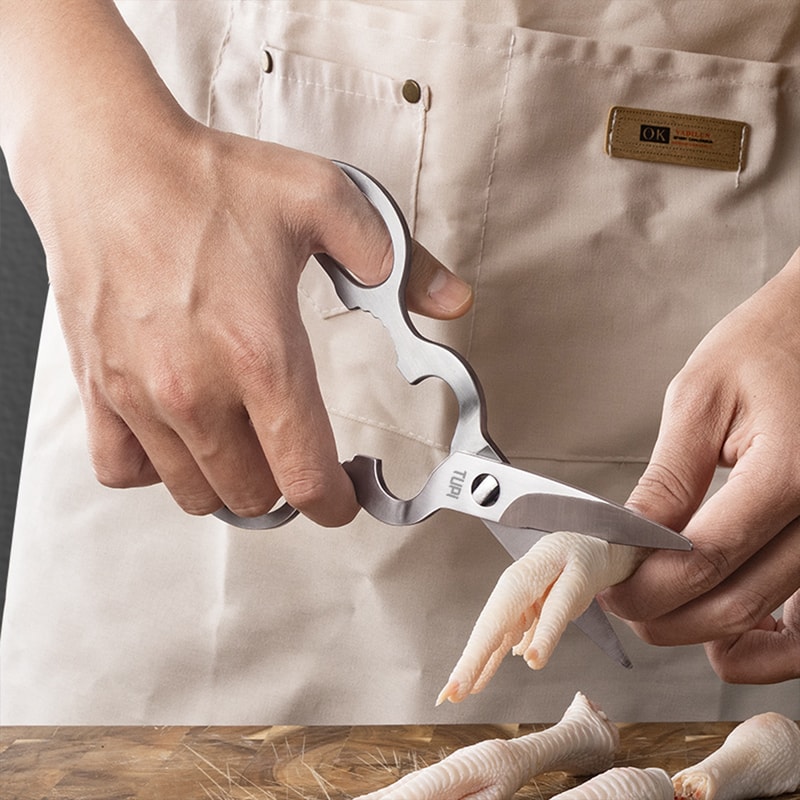 Heavy Duty Stainless Steel Kitchen Scissors Detachable Poultry Shears 0