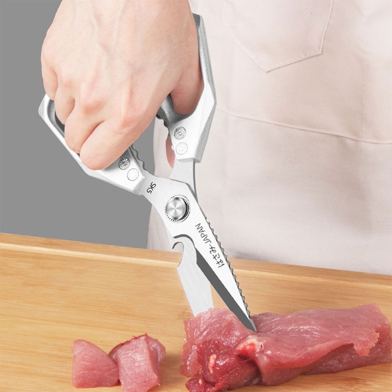 Heavy Duty Kitchen Shears Stainless Steel Poultry Scissors