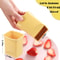 Quick Prep Fruit Slicer Cup For Eggs Bananas And Strawberries 4