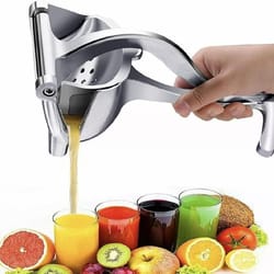 heavy duty metal lemon squeezer manual citrus press juicer
