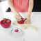 Strawberry Slicer Stainless Steel Fruit Cutter for Cakes and Desserts