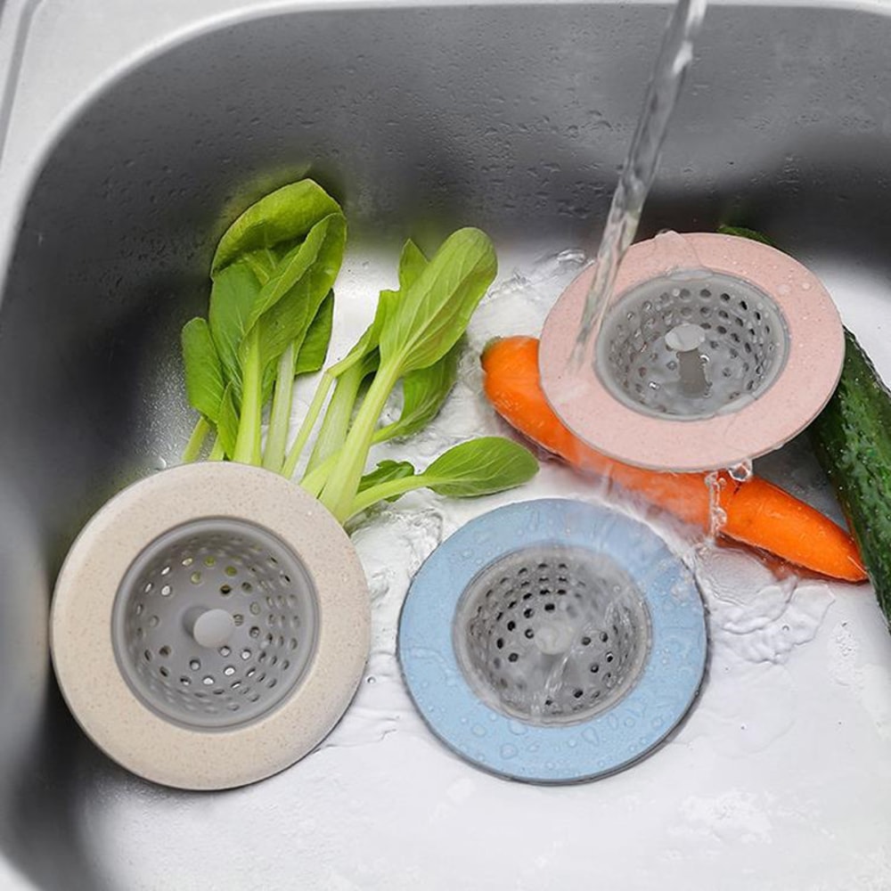 Silicone Drain Stopper And Hair Catcher For Sink Shower And Bathtub 2