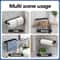 Stainless Steel Paper Towel Holder Wall Mount Self Adhesive Or Drill Install Kitchen Organizer 1