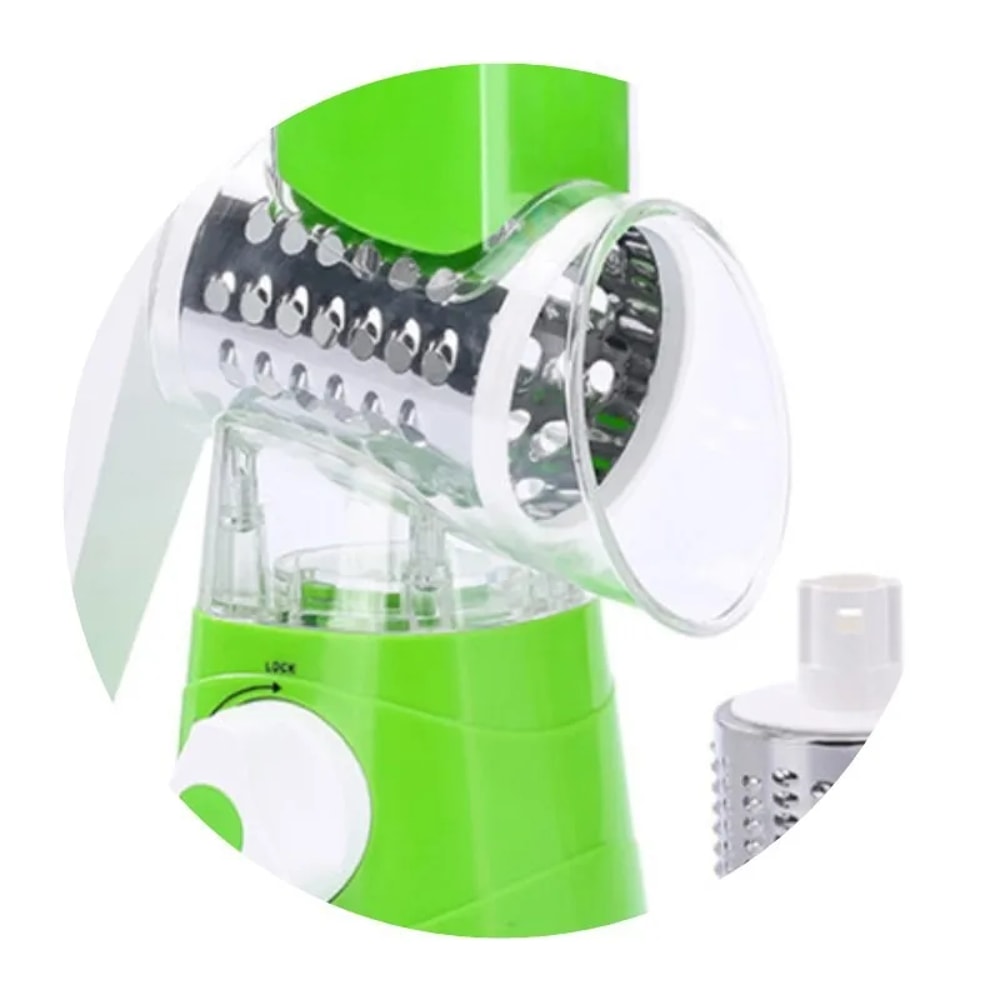 Manual Vegetable Slicer And Rotary Cheese Grater 4