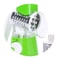 Manual Vegetable Slicer And Rotary Cheese Grater 4
