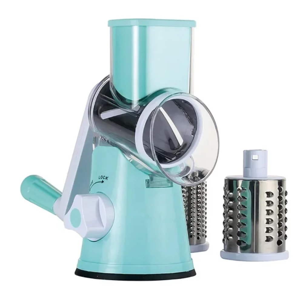 Manual Vegetable Slicer And Rotary Cheese Grater 6