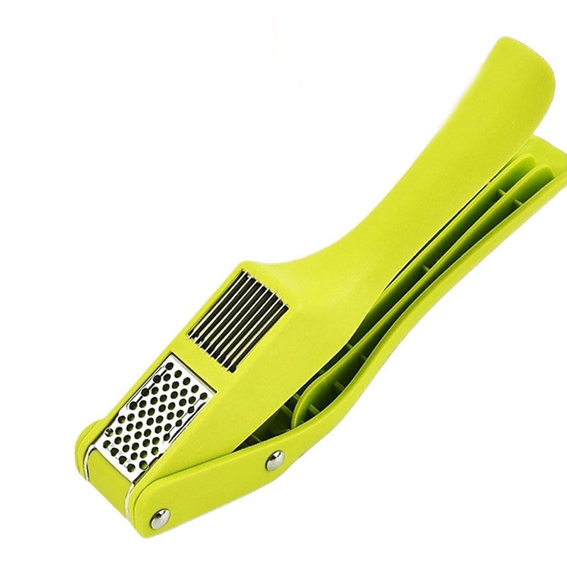 Garlic Press Slicer Manual Pull Chopper Kitchen Gadget 6