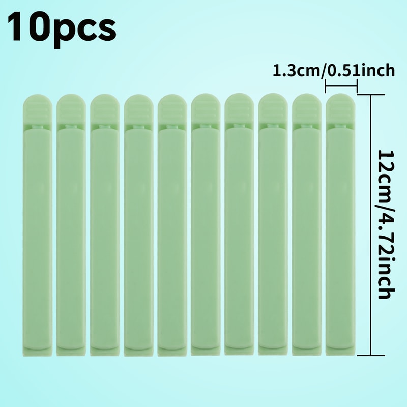 Reusable Airtight Food Bag Clips Chip And Cereal Sealers 7