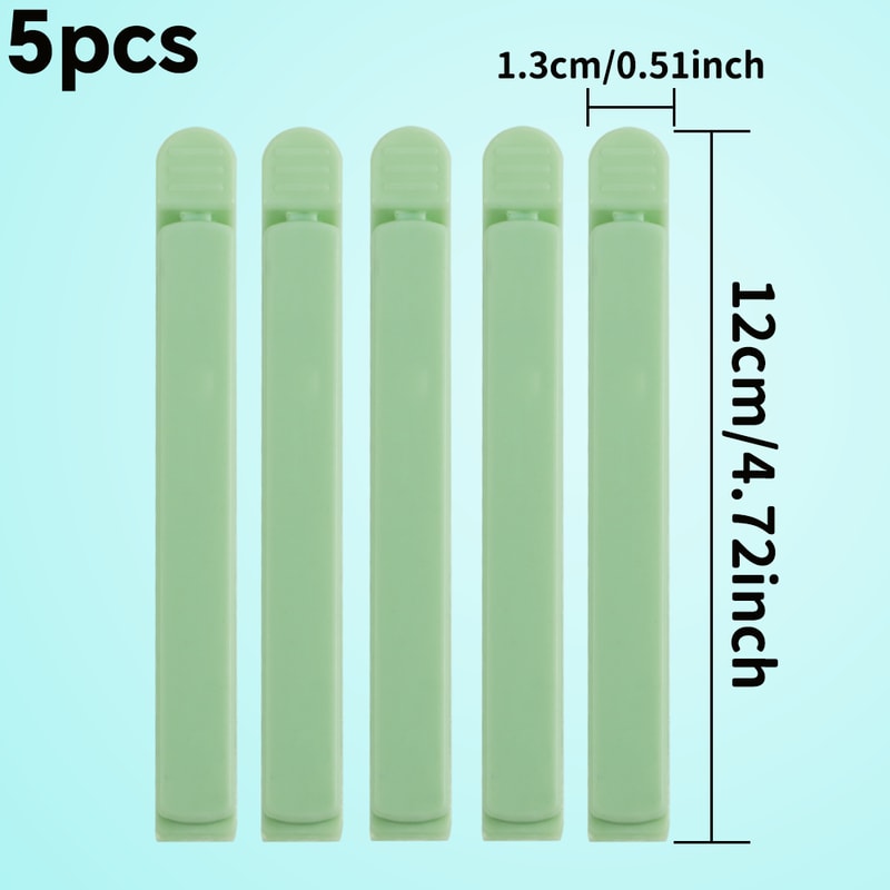 Reusable Airtight Food Bag Clips Chip And Cereal Sealers 6