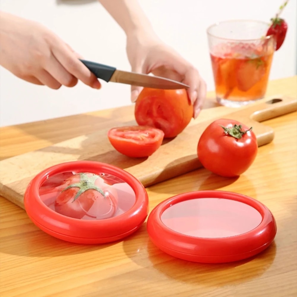 Fresh Keeping Container For Avocado Lemon Onion And Tomato Storage 1