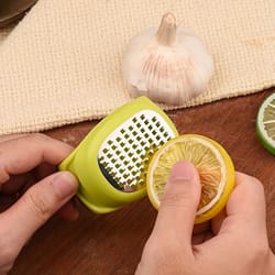 stainless steel zester grater for cheese garlic ginger and lemon