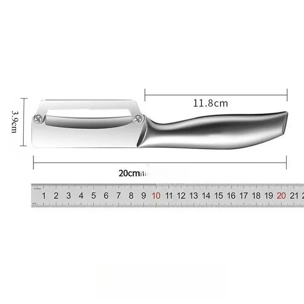 Stainless Steel Pineapple Peeler And Sugar Cane Peeler Knife 4