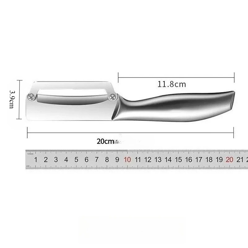 Stainless Steel Pineapple Peeler And Sugar Cane Peeler Knife 4