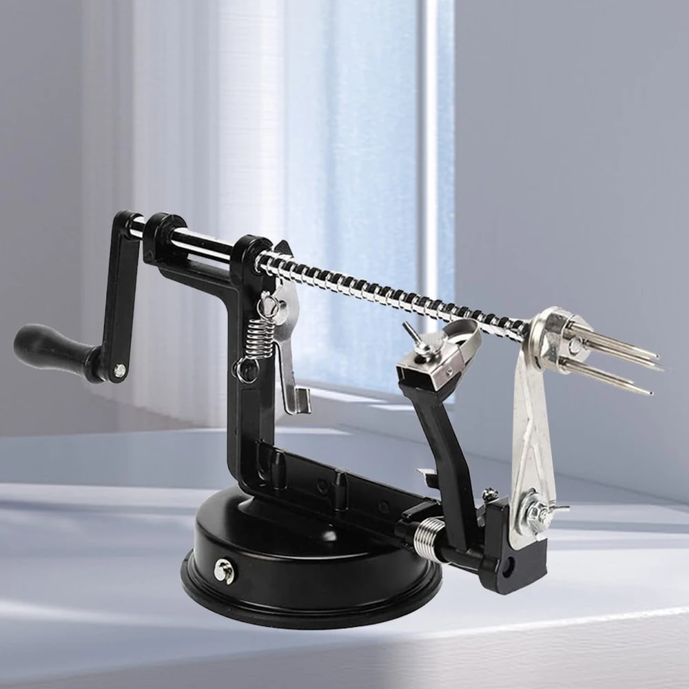 Stainless Steel Apple Peeler And Slicer Hand Cranked Fruit Corer Cutter 1