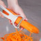 Stainless Steel Vegetable Grater And Julienne Peeler For Fast Kitchen Prep 1