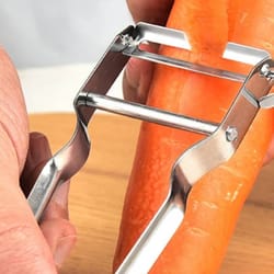 stainless steel vegetable peeler for effortless kitchen prep