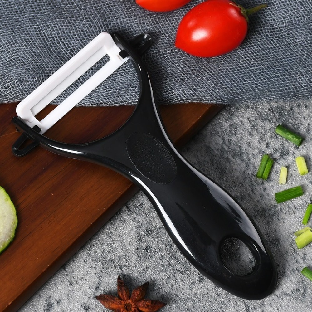 Ceramic Blade Vegetable Peeler Ergonomic Kitchen Tool For Potatoes Carrots Fruits 9