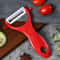 Ceramic Blade Vegetable Peeler Ergonomic Kitchen Tool For Potatoes Carrots Fruits 6