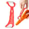 Stainless Steel Vegetable Peeler With Dual Blade Carrot Grater And Fruit Prep Tool 0