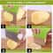 Multi Use Crinkle Cutter French Fry Cutter Vegetable Slicer For Perfect Wavy Chips 5