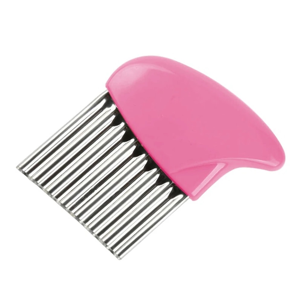Multi Use Crinkle Cutter French Fry Cutter Vegetable Slicer For Perfect Wavy Chips 9