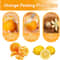 Stainless Steel Orange Peeler Tool with Ergonomic Handle Easy Citrus Peeling Cutter