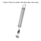 Stainless Steel Orange Peeler Tool with Ergonomic Handle Easy Citrus Peeling Cutter