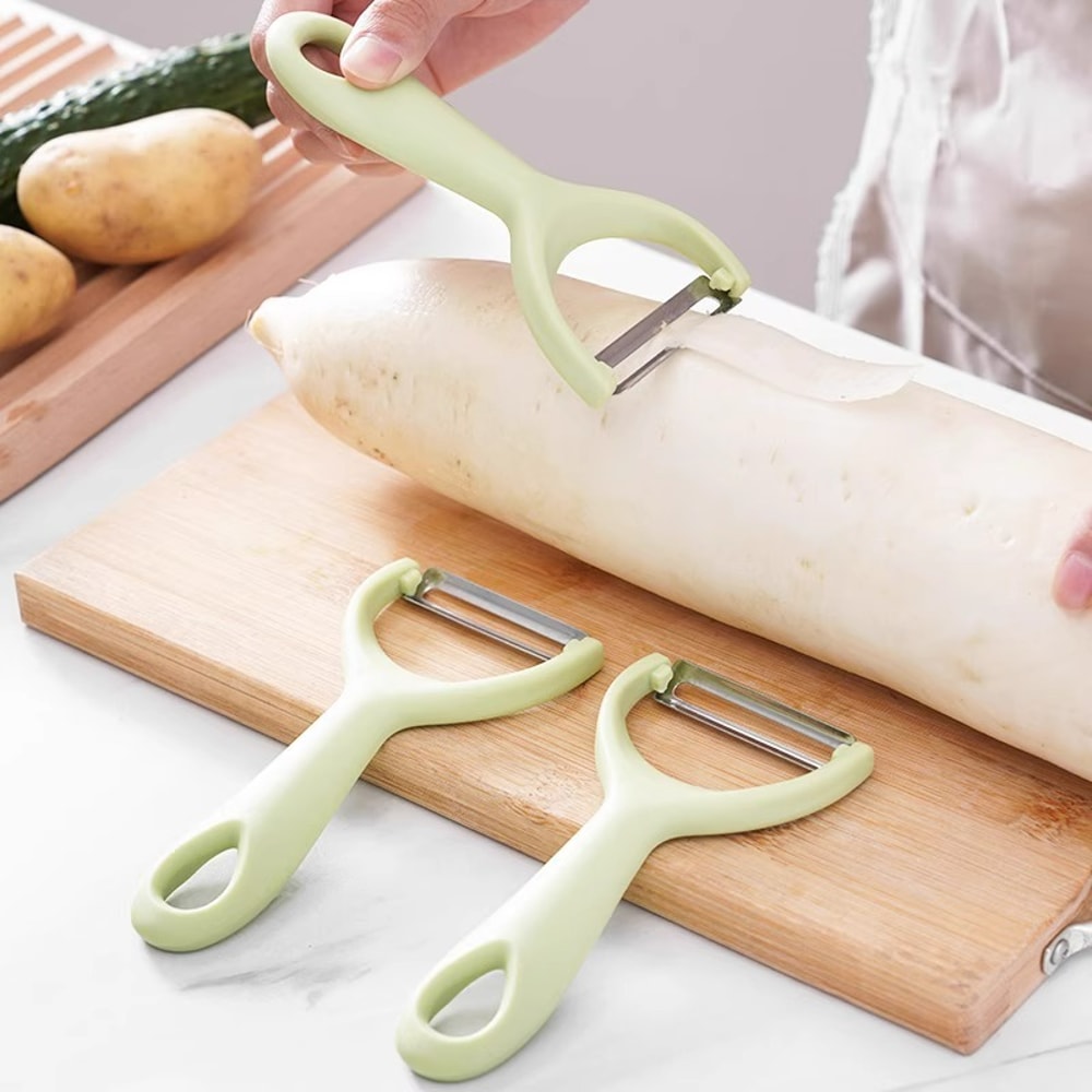 Stainless Steel Potato & Vegetable Peeler with PP Handle Kitchen Fruit Peeler Tool
