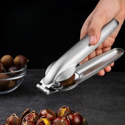 stainless steel chestnut & walnut cracker pliers multifunction nut opener kitchen tool