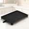 Heavy Duty Under Sink Storage Organizer with Drain Board Dish Drying Rack Clog Resistant Drain System