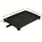 Heavy Duty Under Sink Storage Organizer with Drain Board Dish Drying Rack Clog Resistant Drain System