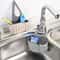 Adjustable Kitchen Sink Faucet Hanging Organizer Basket Sink Caddy Sponge Holder 4