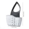 Adjustable Kitchen Sink Faucet Hanging Organizer Basket Sink Caddy Sponge Holder 5