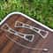 Portable Stainless Steel Steaming Rack Foldable Cross Stove Rack Kitchen Camping Steamer Stand 2