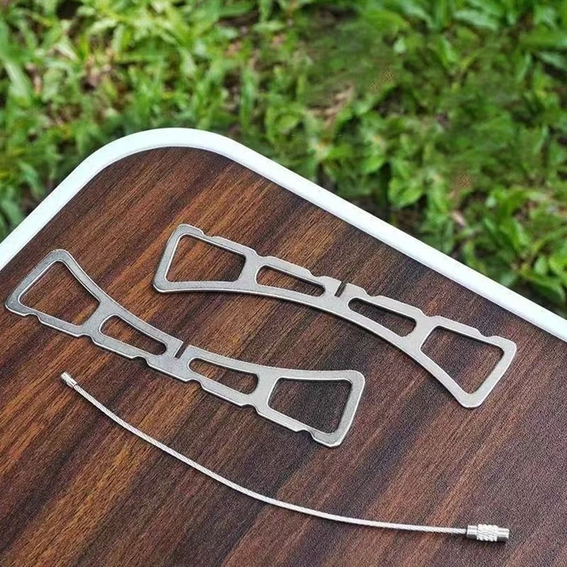Portable Stainless Steel Steaming Rack Foldable Cross Stove Rack Kitchen Camping Steamer Stand 2