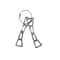 Portable Stainless Steel Steaming Rack Foldable Cross Stove Rack Kitchen Camping Steamer Stand 6